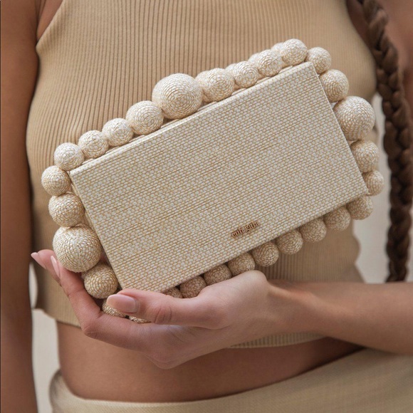 cult gaia Handbags - Cult Gaia Eos Box Clutch